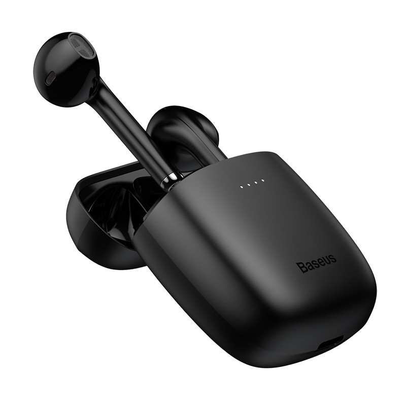 

Беспроводные наушники Bluetooth TWS BASEUS W04 Encok True Wireless Earphones. Black