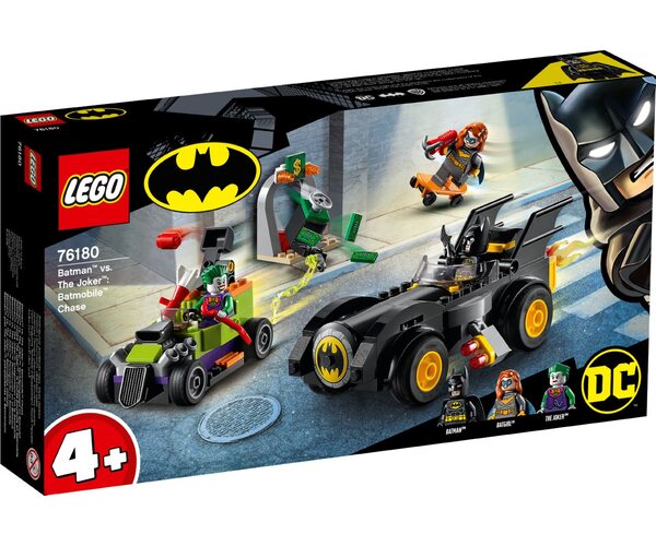 

Конструктор LEGO Super Heroes Бэтмен против Джокера: погоня на Бэтмобиле (76180)