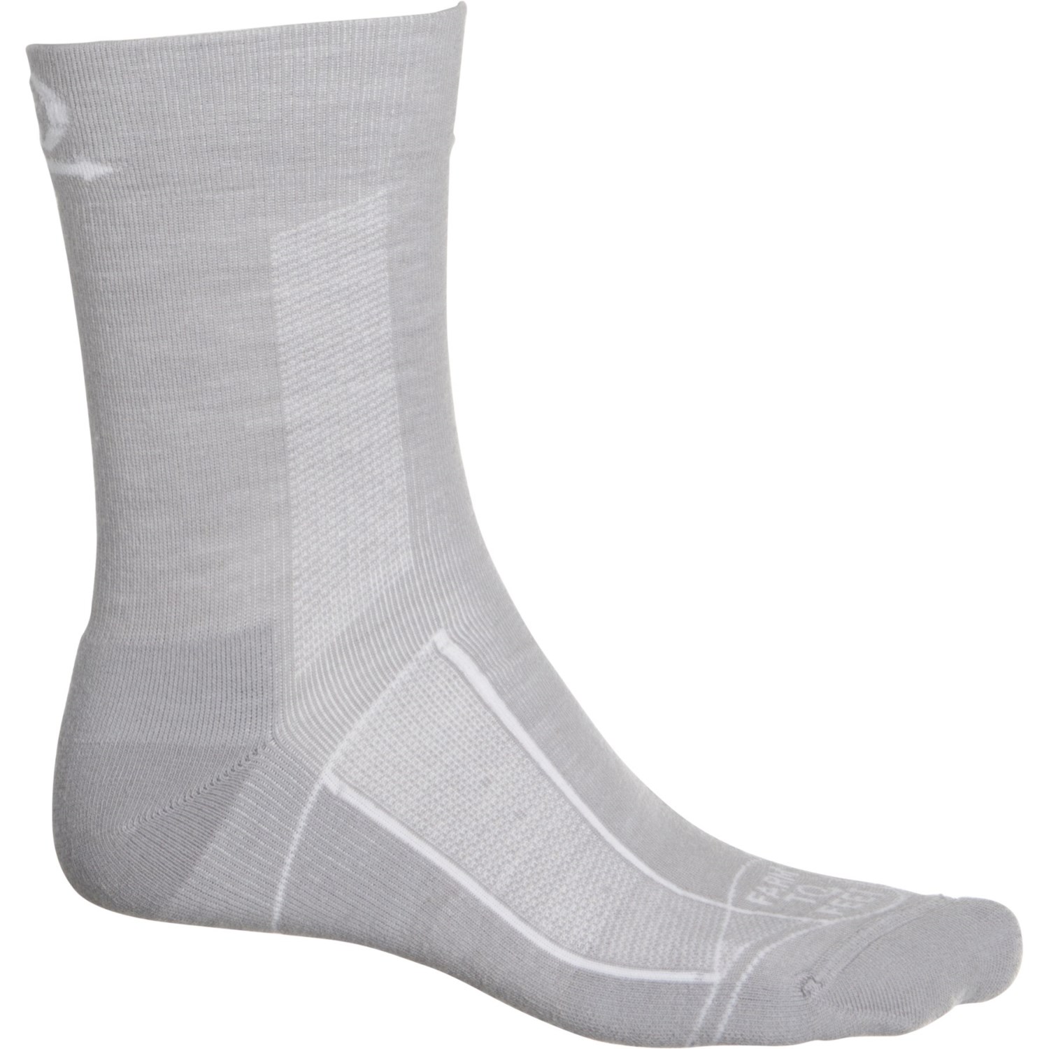 

Носки Farm to Feet Classic Greensboro Hiking - Merino Wool, 34 Crew (For Men and Women) Silver Heather, S (44)