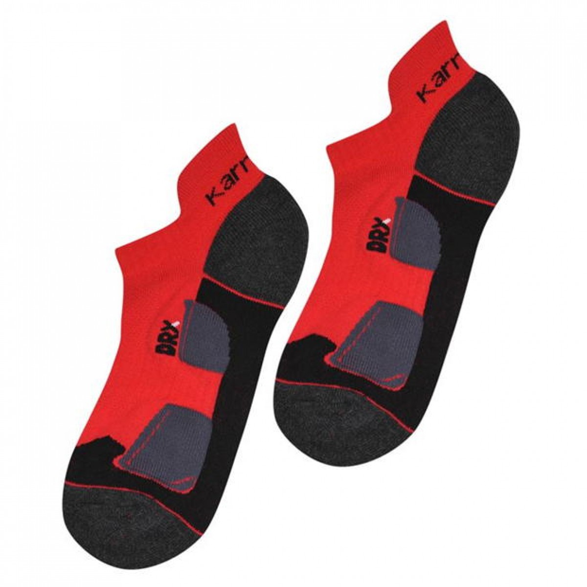 

Носки Karrimor 2 Pack Running Red/Black, Носки Karrimor 2 Pack Running Red/Black, 40-45