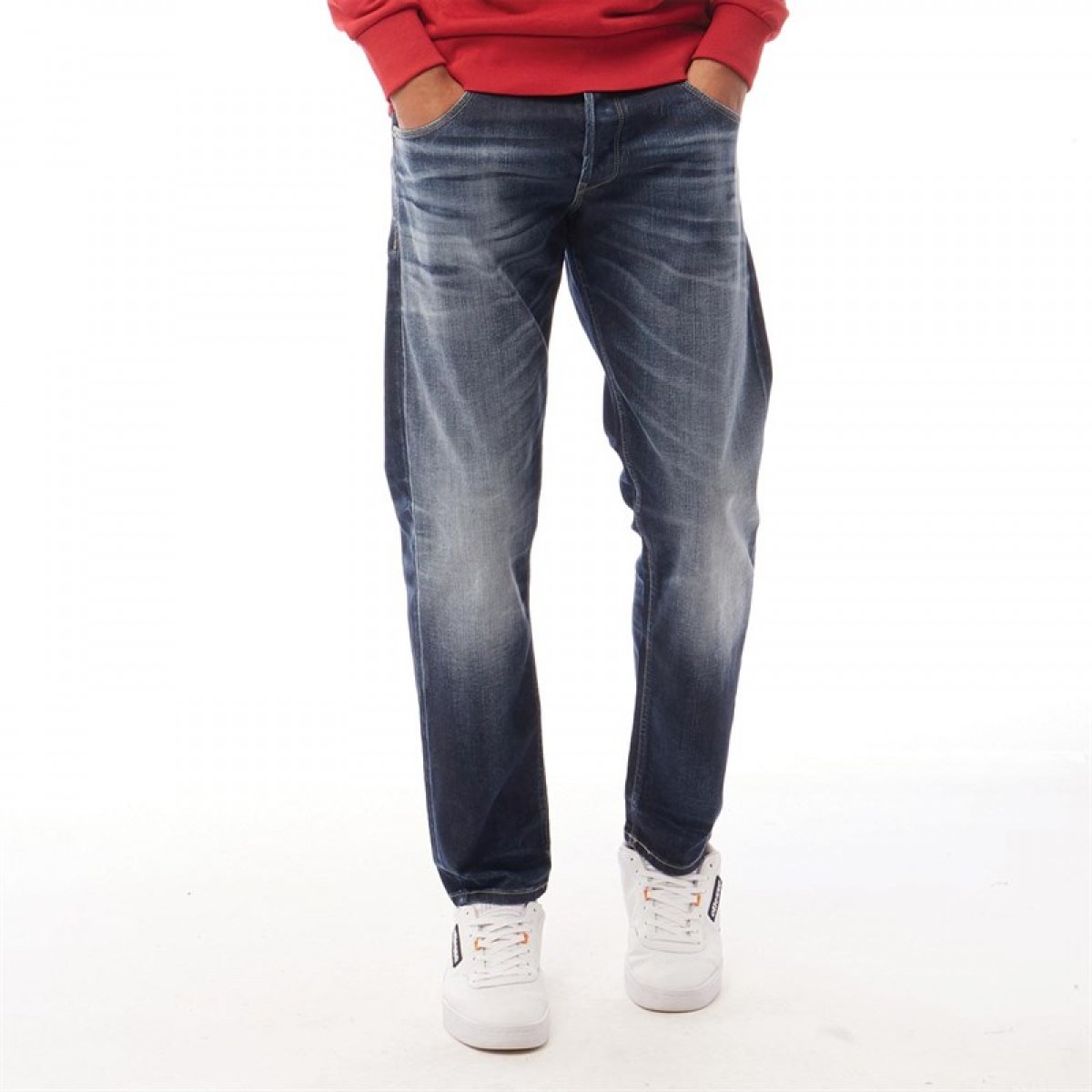 

Джинсы JACK AND JONES Chris Halo Jj 188 Loose Fit Blue Denim Denim, 29W 32L