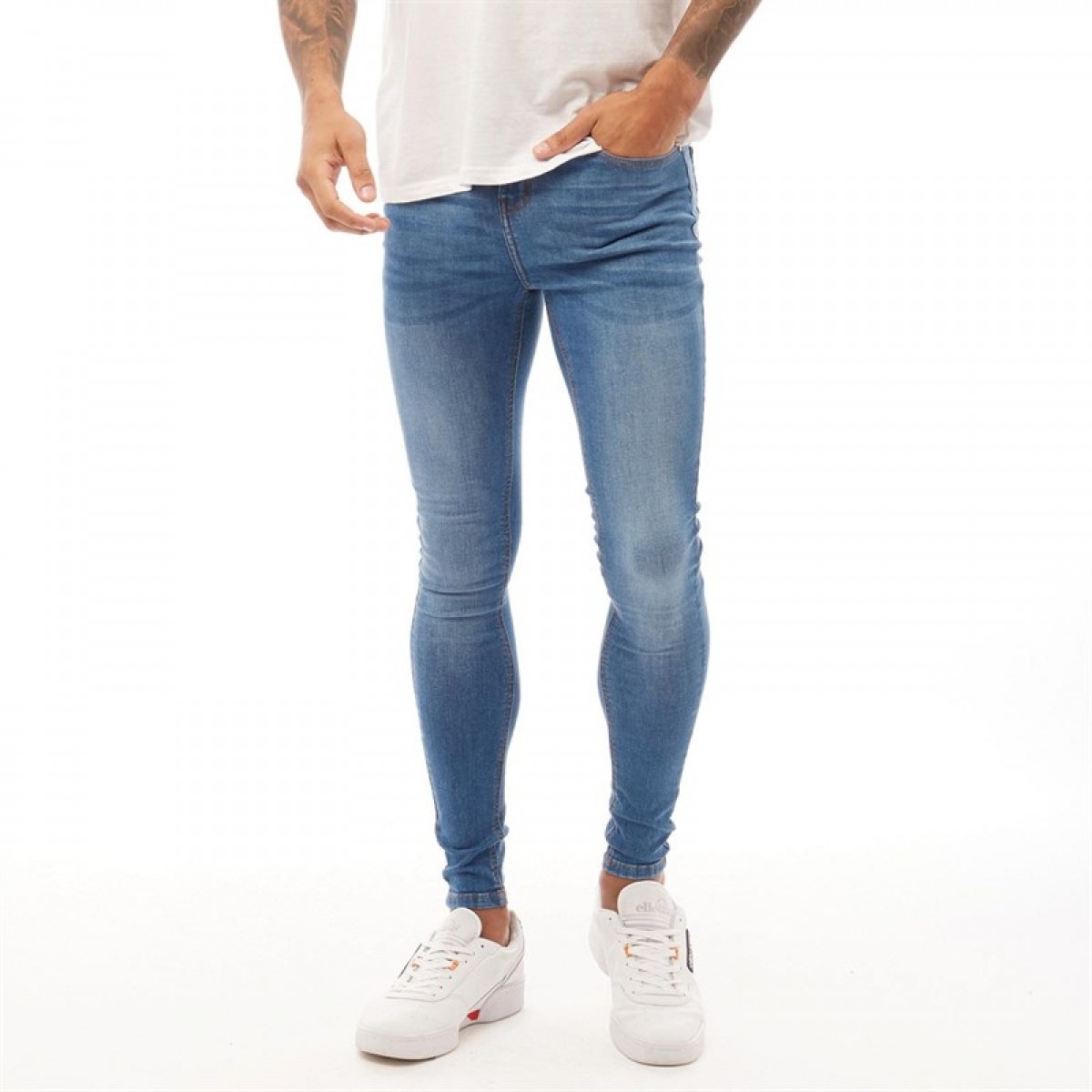 

Джинсы Closure London Non-Ripped Skinny Mid Blue Mid Blue, 34W 32L