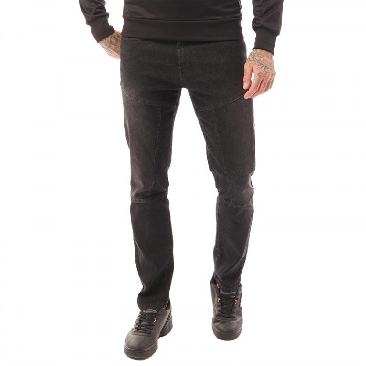 

Джинсы Rawcraft Draper Slim Fit Stretch Black Wash Black, 30W 32L