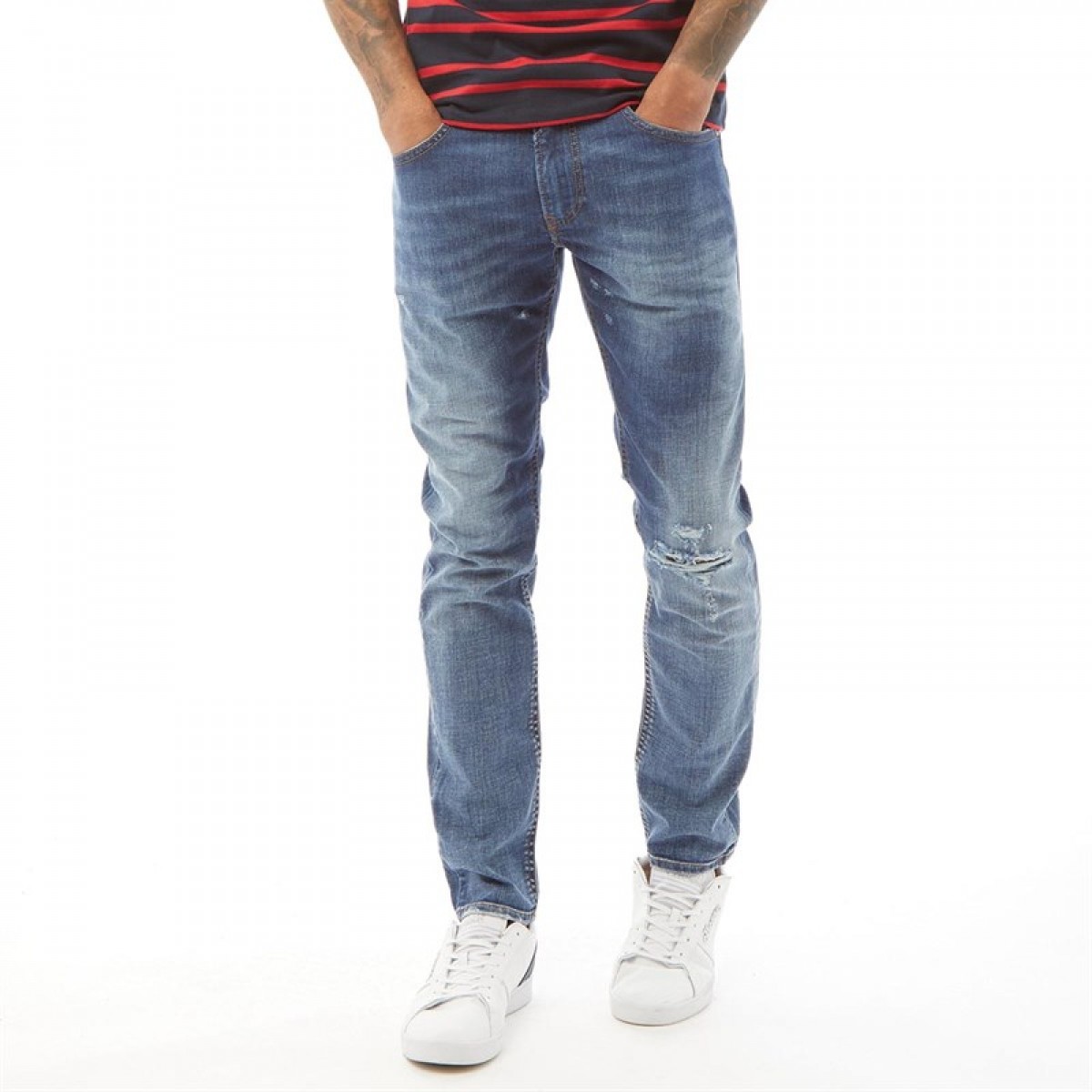 

Джинсы Diesel Thommer 084TX Slim Skinny Fit Blue Blue, 27W 32L