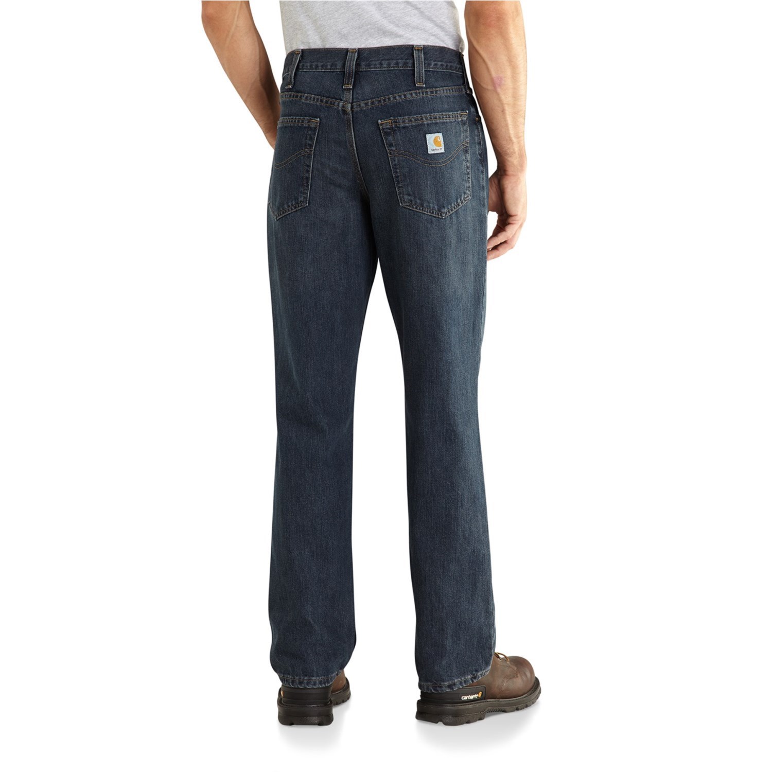 

Джинсы Carhartt 101483 Holter Relaxed Fit Jeans - Factory Seconds Bed Rock, 35W 32L