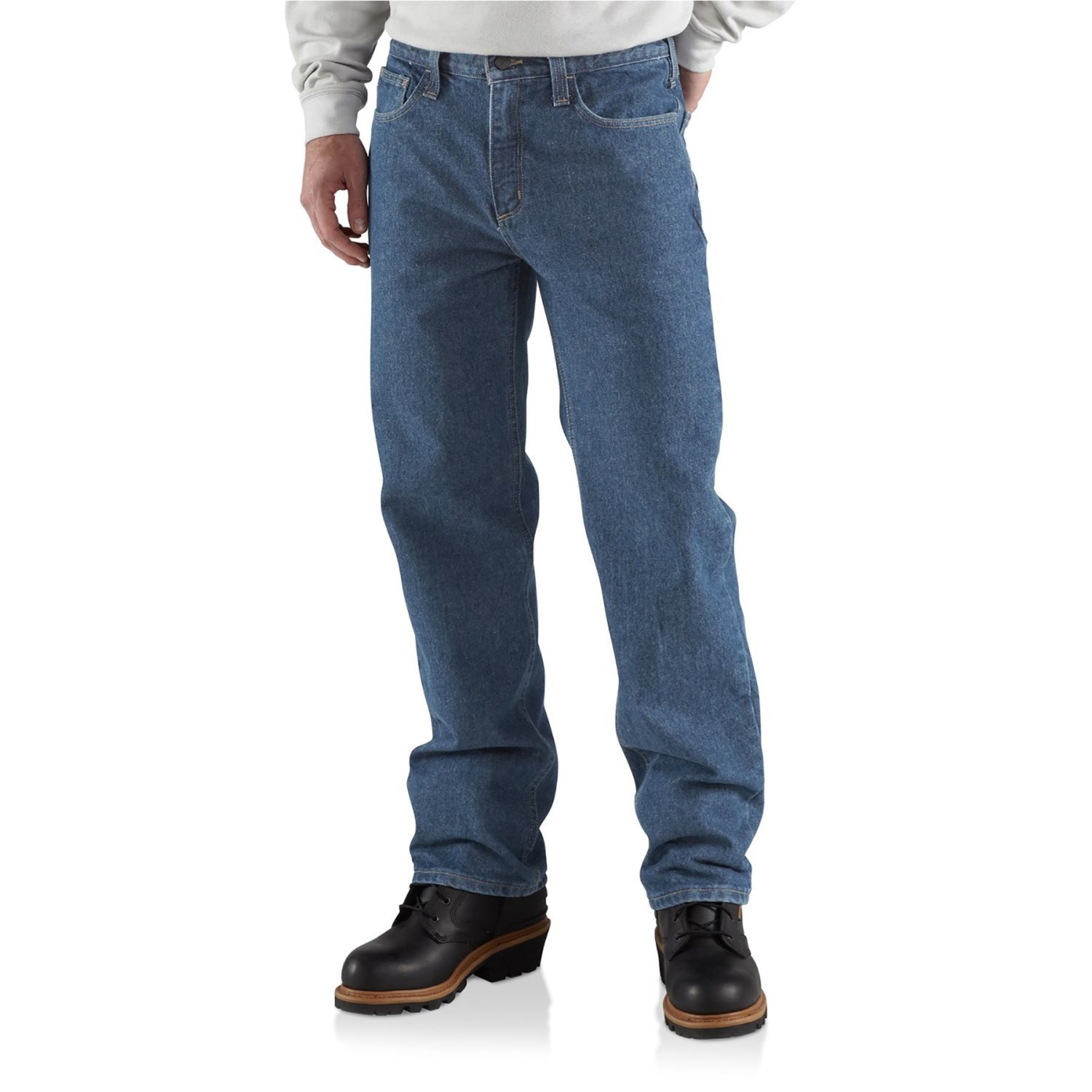 

Джинсы Carhartt FRB004 Flame-Resistant Utility Jeans - Factory Seconds Midstone , 52W 32L
