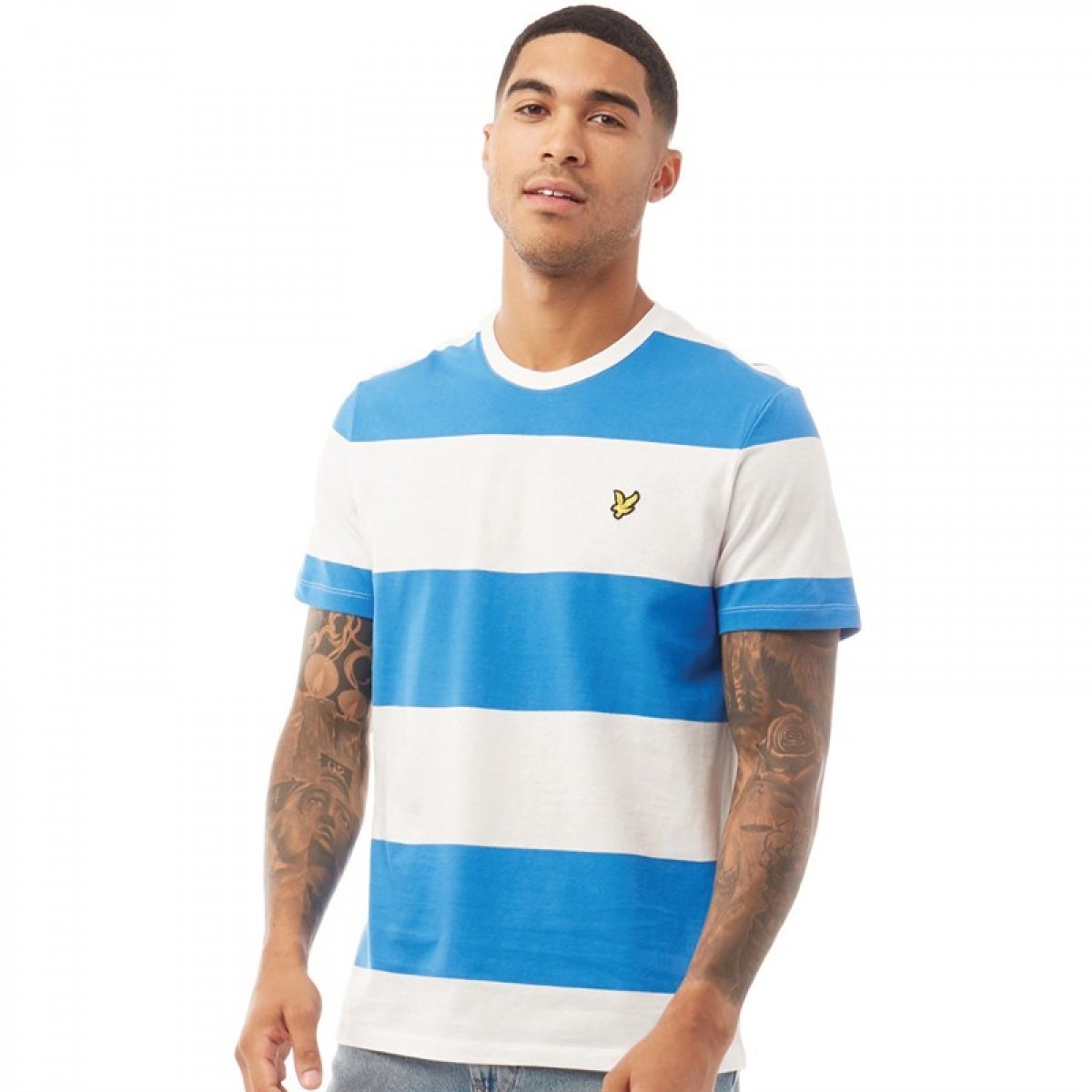 

Футболка Lyle And Scott Vintage Wide Stripe Z797 Bright Royal Blue Royal Blue, L (48)