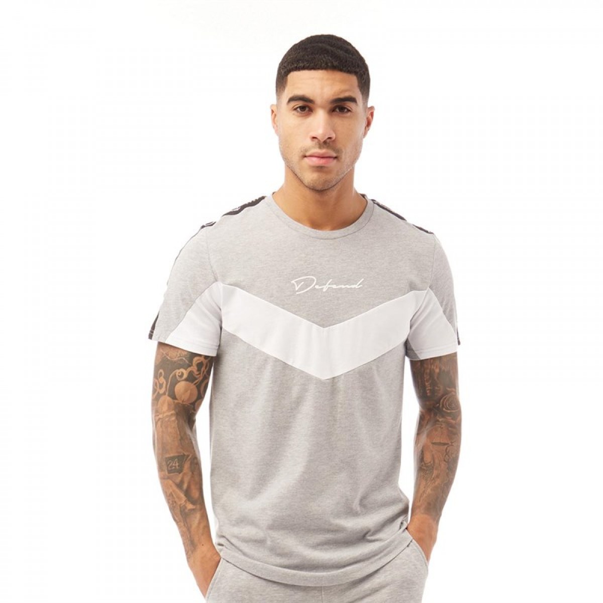 

Футболка DFND London Sharpy Grey Marl Grey Marl, XS (42)