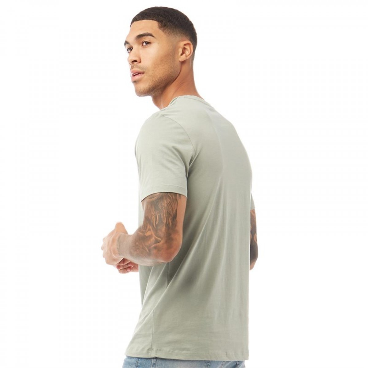 

Футболка JACK AND JONES Watt Green Milieu Pale Green, M (46)