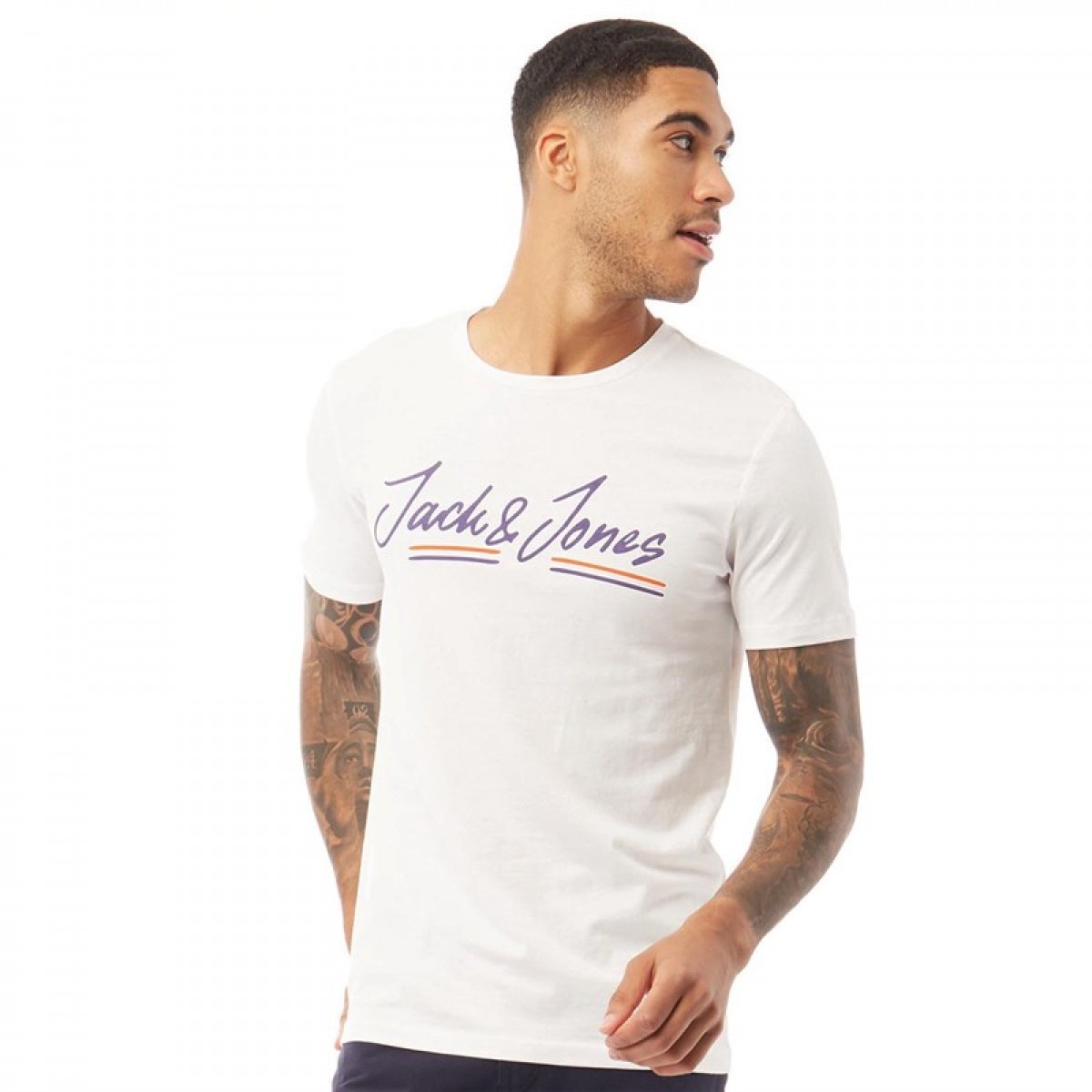

Футболка JACK AND JONES Franco White White, S (44)