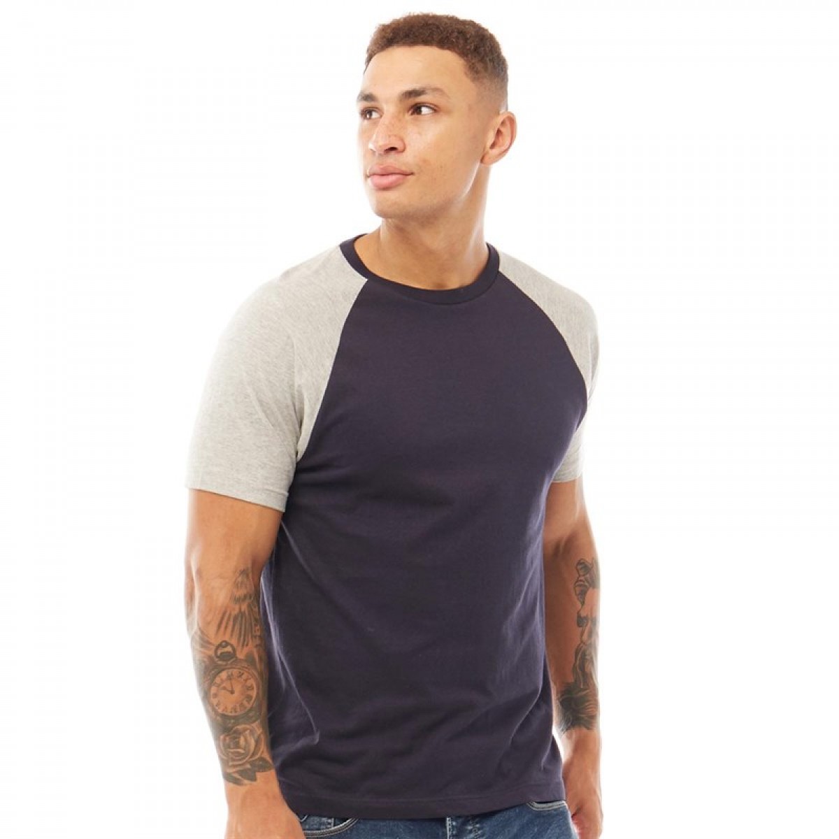 

Футболка Brave Soul Baptist Navy/Light Grey Navy, S (44)