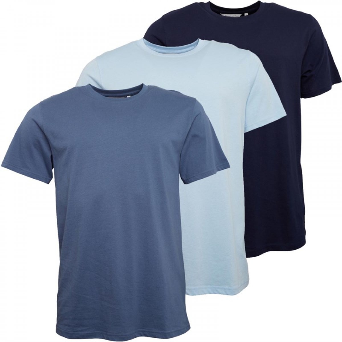 

Футболка Kangaroo Poo Three Pack Basic Navy/Indigo/Sky Blue Blue, S (44)