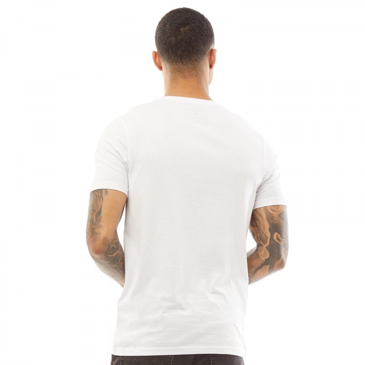 

Футболка JACK AND JONES Jcolexus Neck White White, S (44)