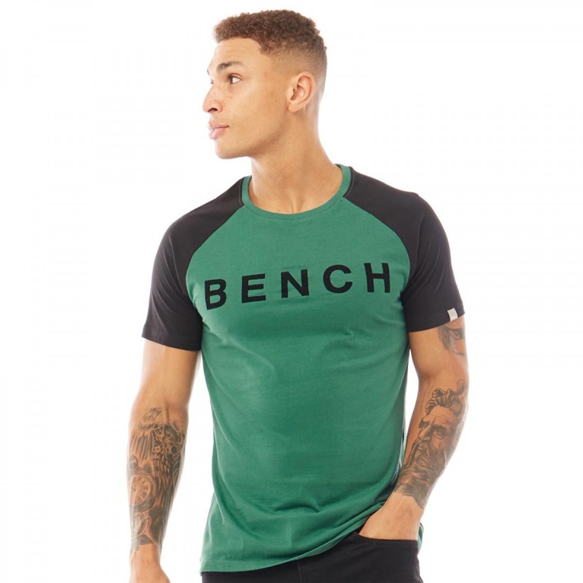 

Футболка Bench Maston Green/Black Green, M (46)