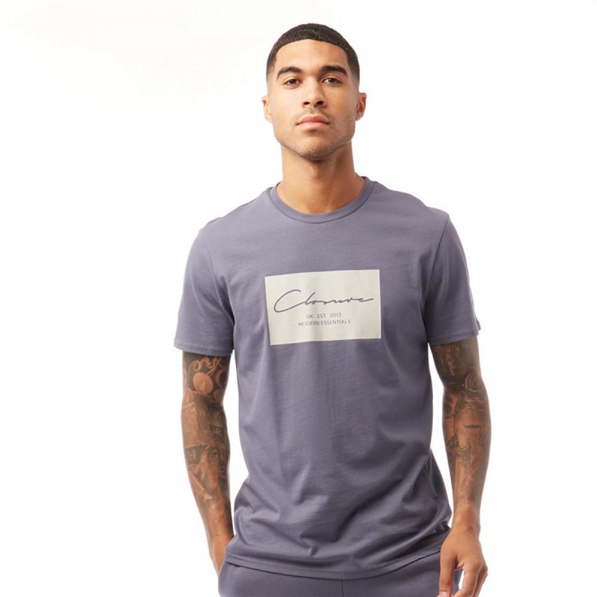 

Футболка Closure London Box Logo Slate Slate, S (44)