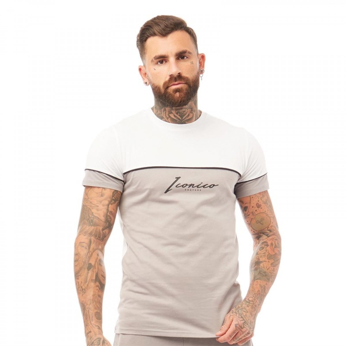 

Футболка Iconico Couture Racer White White, S (44)