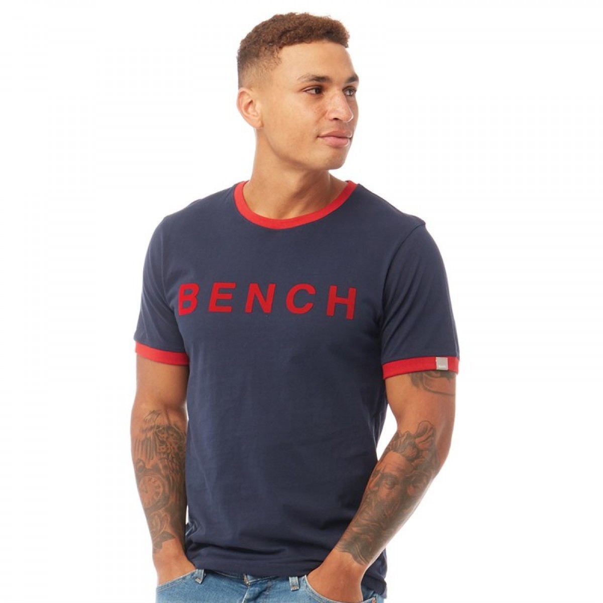 

Футболка Bench Rhodes Navy/Red Navy, S (44)