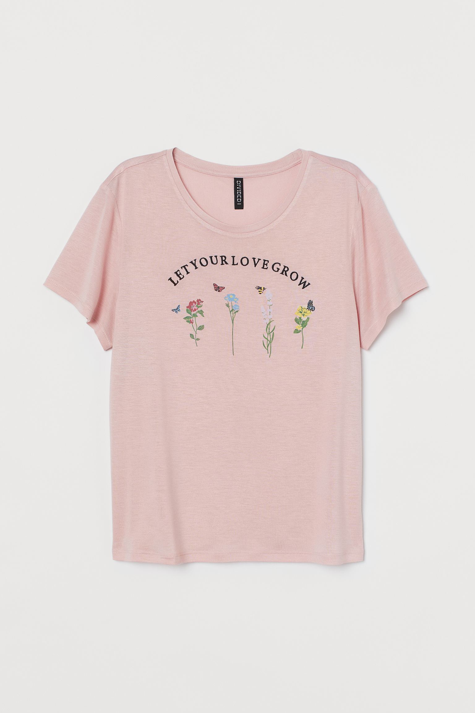 

Футболка H&M  розовый 25048171661, Футболка H&M XS розовый 25048171661