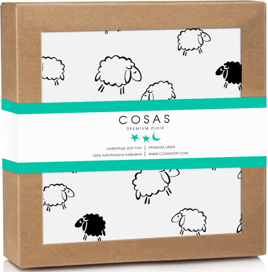 

Непромокаемая пеленка Cosas Бязь 70х120 см Diaper Sheep Белая (4822052026861)