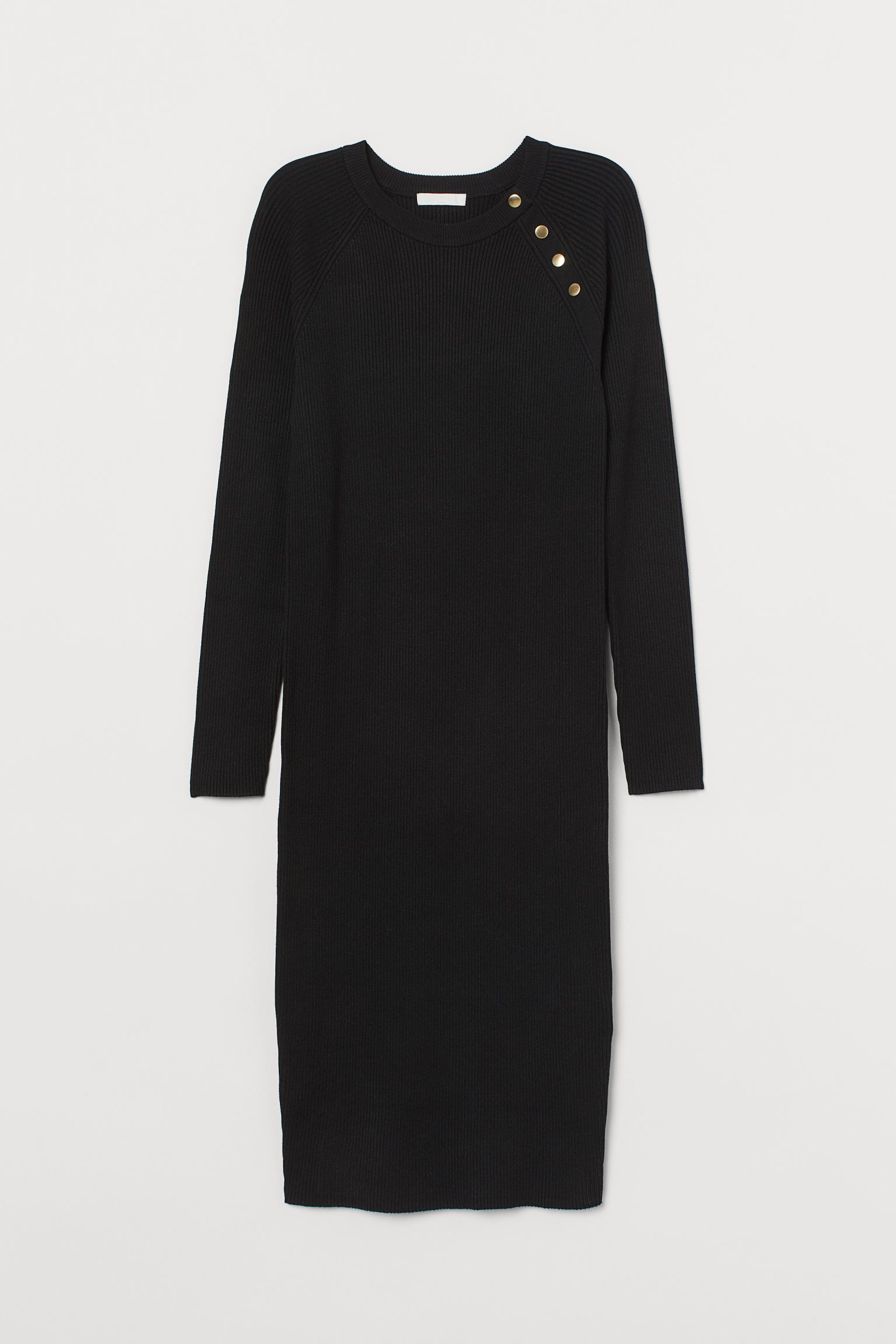 

Платье для беременных H&M M черный 28036537500