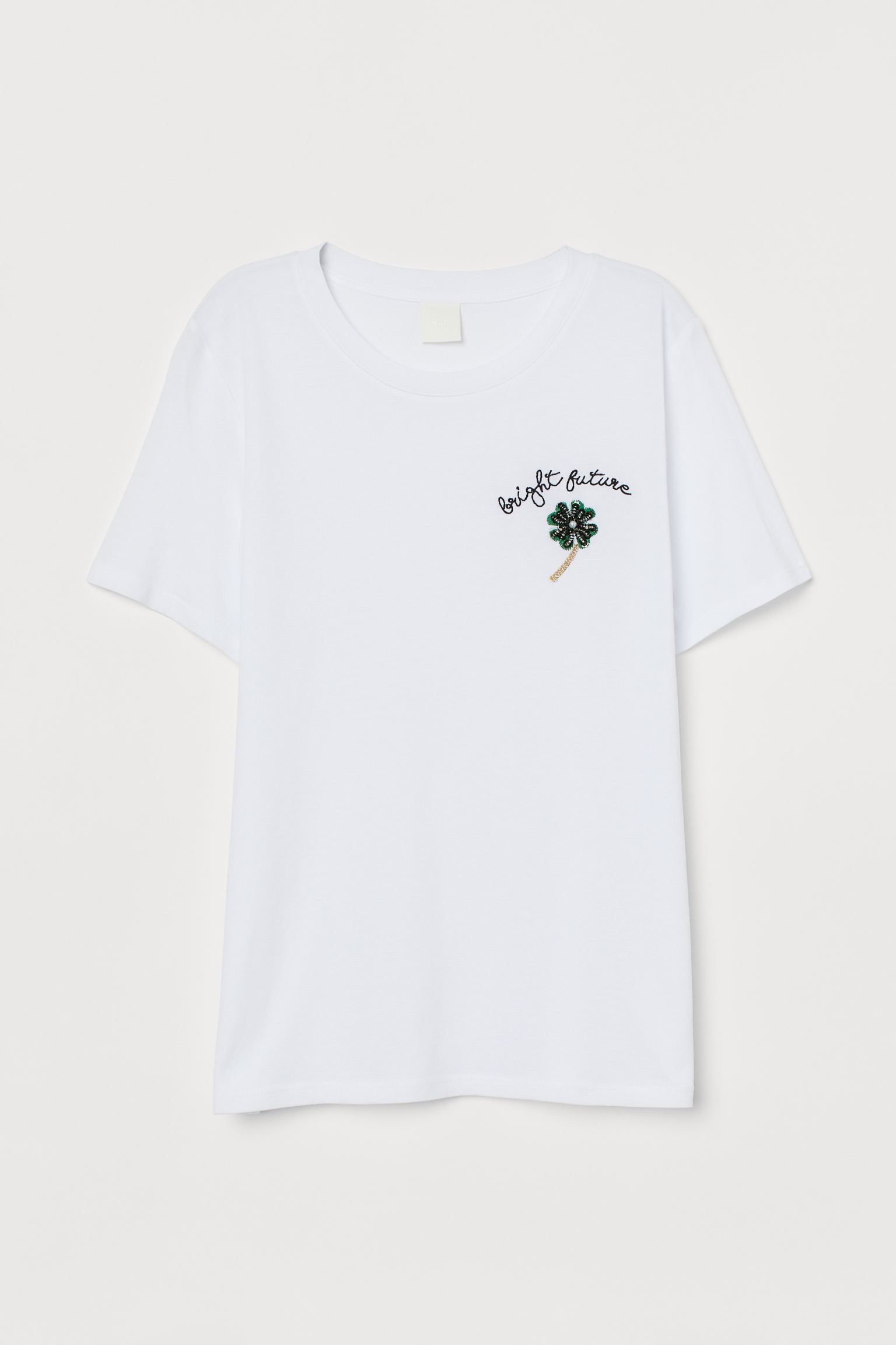 

Футболка H&M  белый надпись 31038412601, Футболка H&M S белый надпись 31038412601