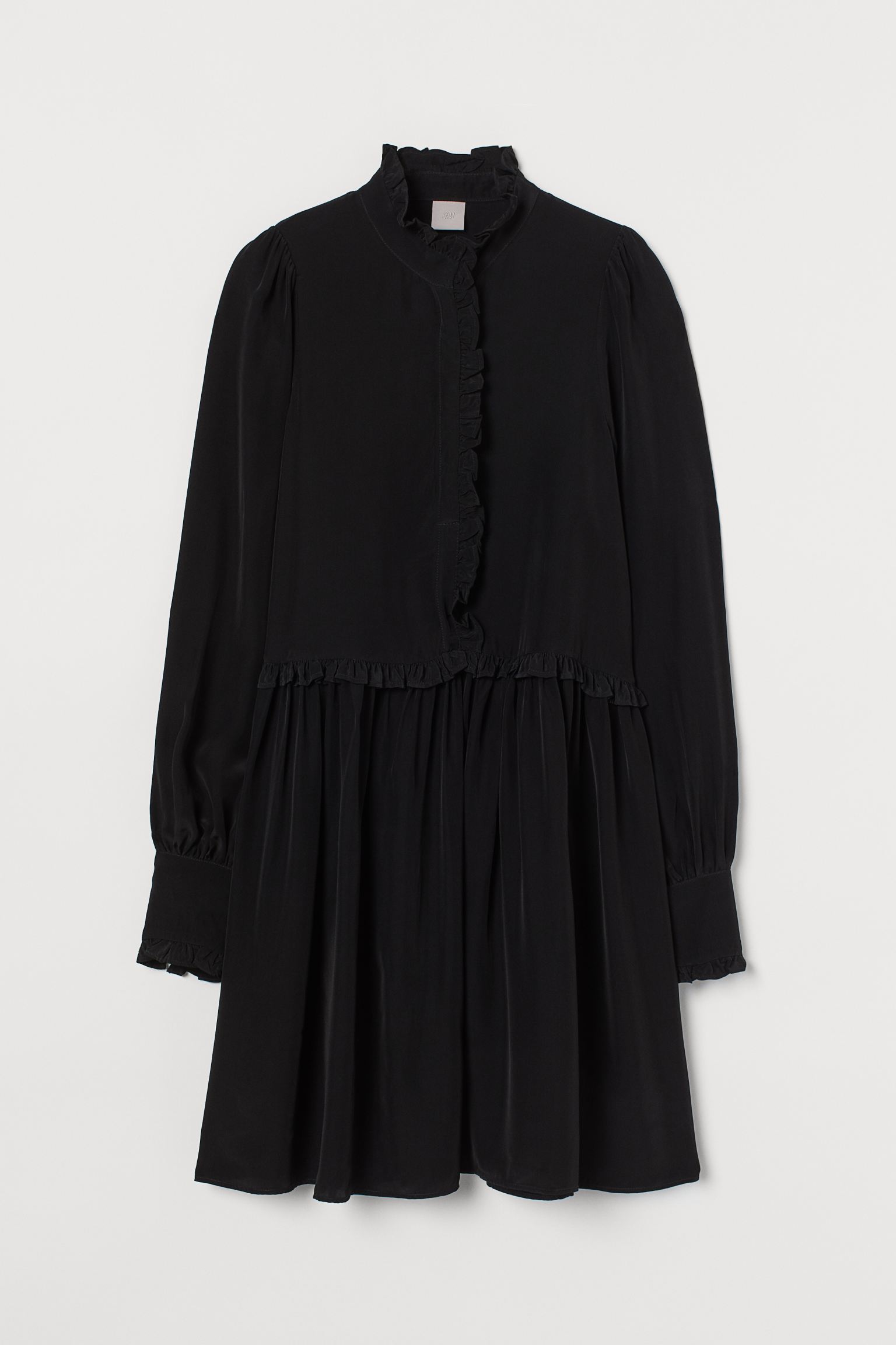 

Платье H&M  черный 3049216972, Платье H&M 32 черный 3049216972