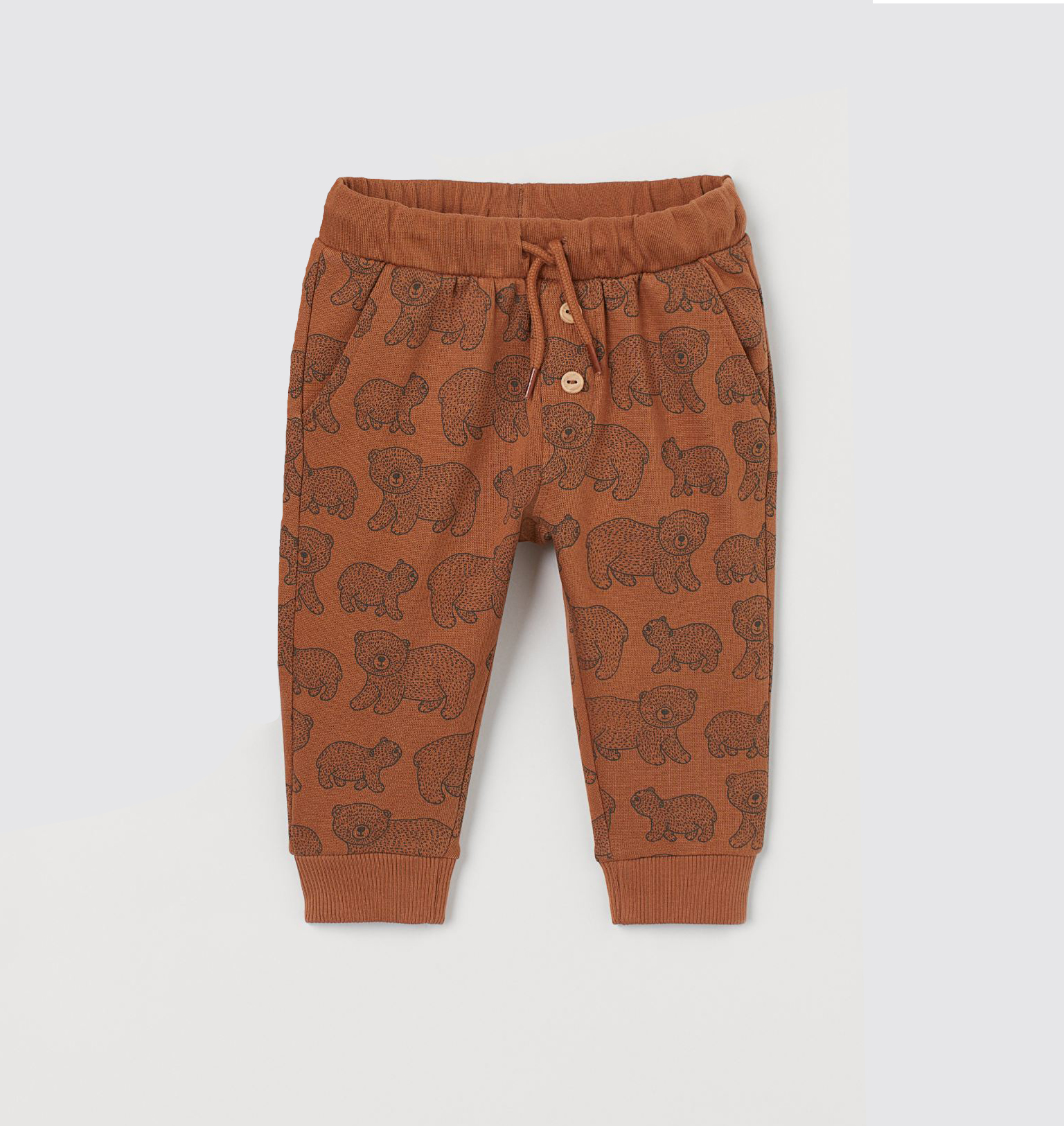 

Брюки H&M 98см коричневый принт 300382403822