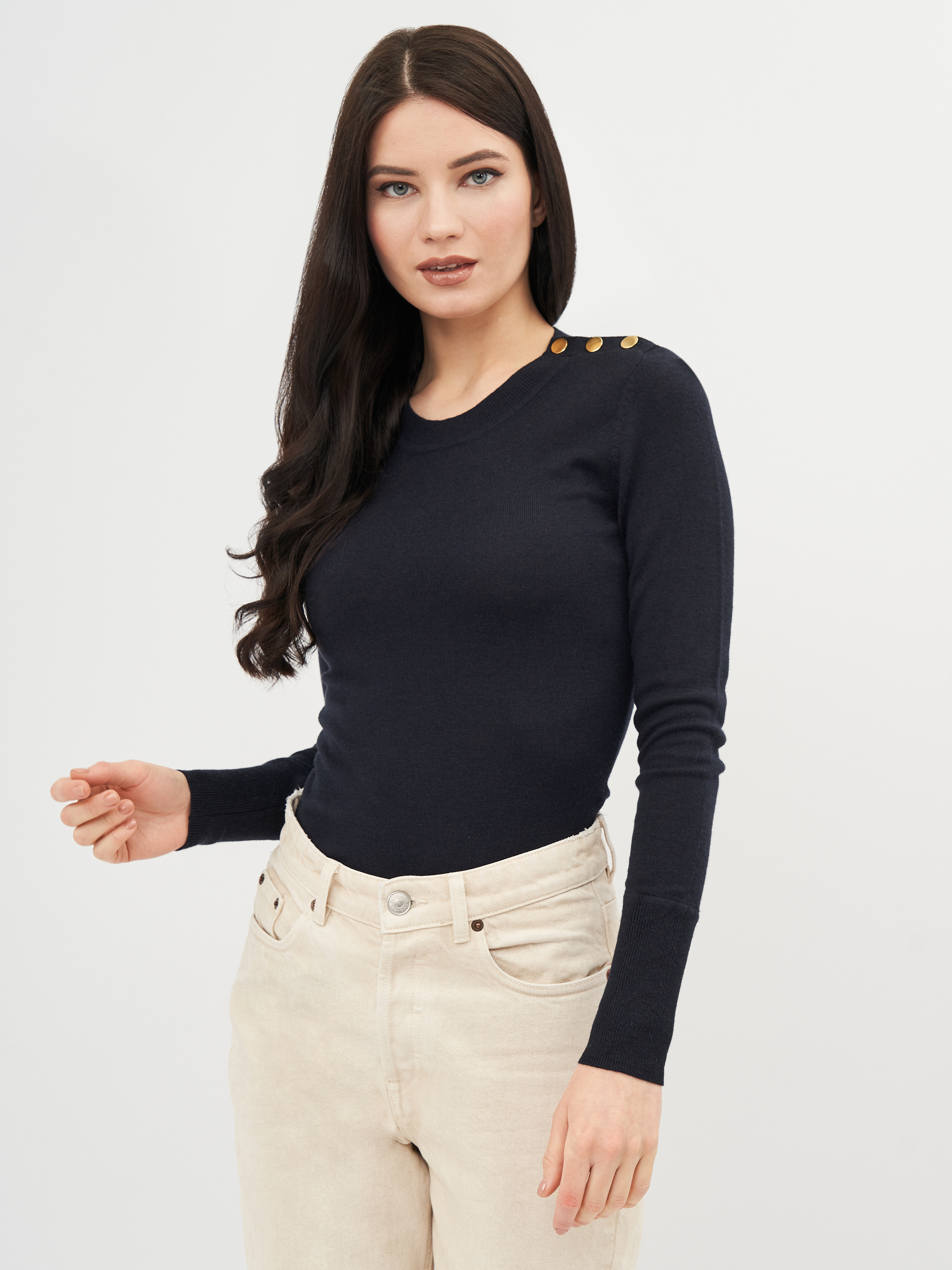 

Джемпер H&M S темно синий 2023455434