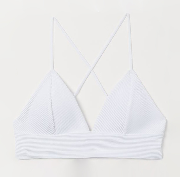 

Верхняя часть купальника H&M 060684209 42 Белая