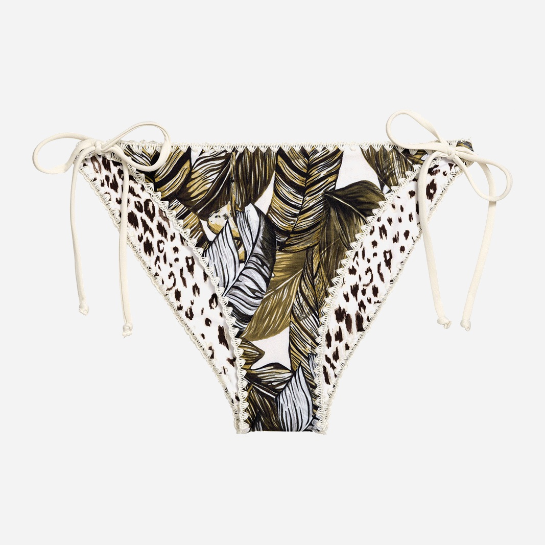 

Нижняя часть купальника H&M 060666705  Зеленая с бежевым, Нижняя часть купальника H&M 060666705 S Зеленая с бежевым