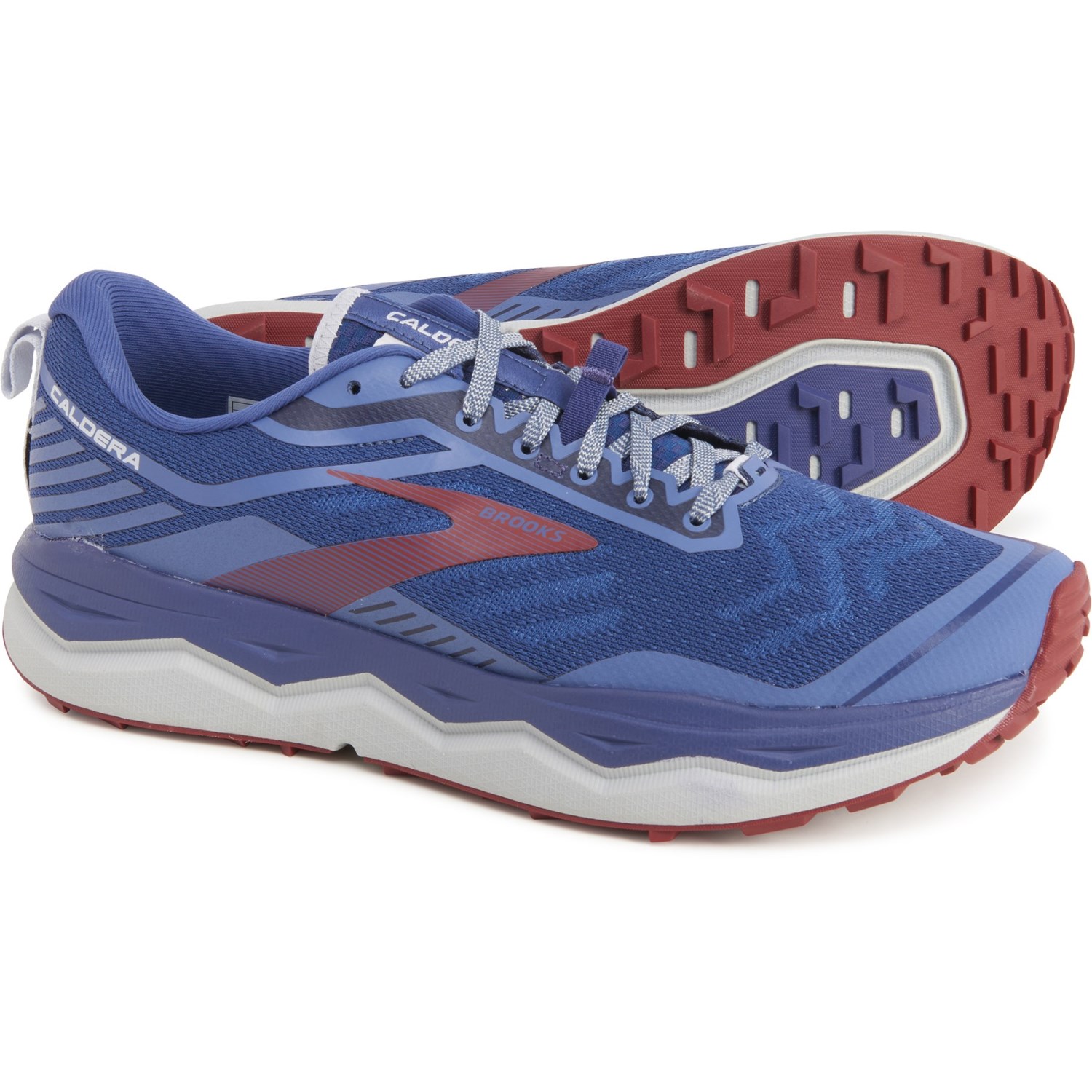 

Кроссовки Brooks Caldera 4 Running Deep Cobalt/Blue/Red, 42 (265 мм)