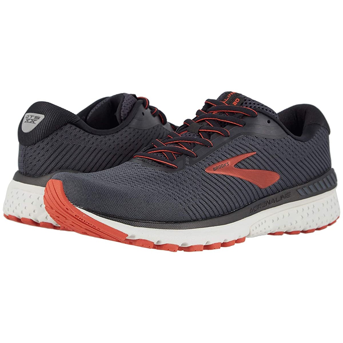 

Кроссовки Brooks Adrenaline GTS 20 Black/Ebony/Ketchup, 41 (260 мм)