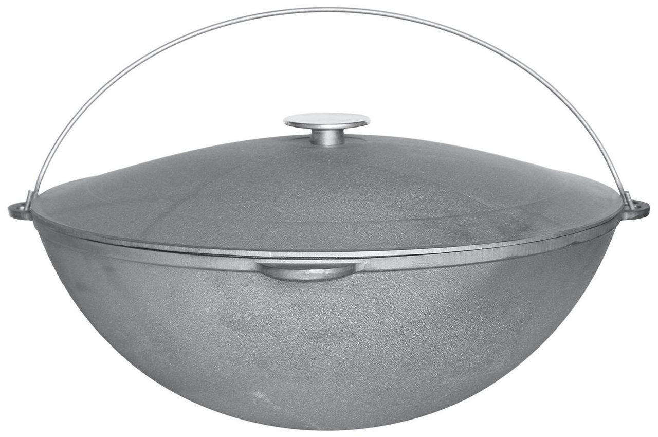 

Казан чугунный Биол - 500 х 194 мм х 22 л, татарский с крышкой