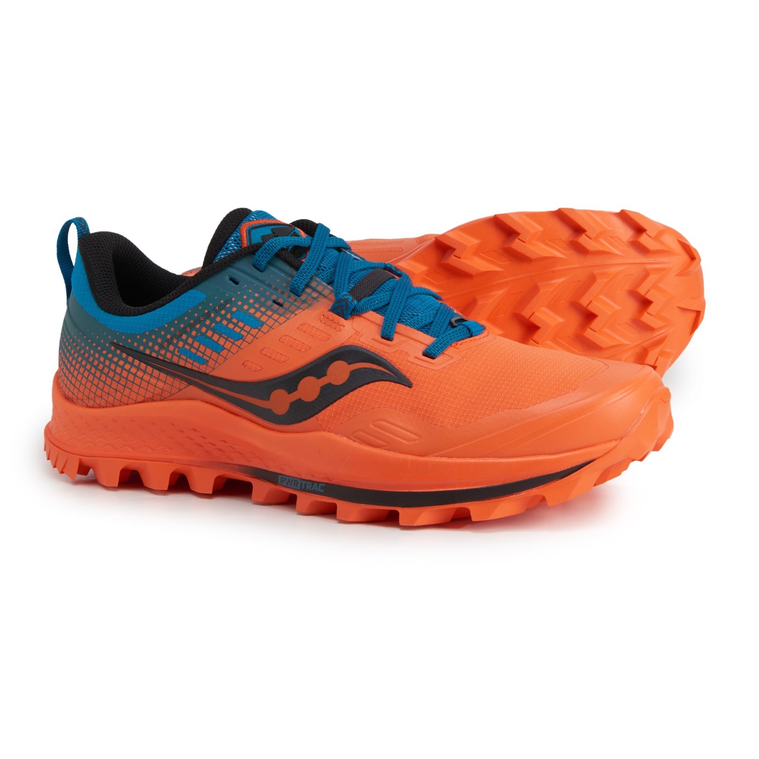 

Кроссовки Saucony Peregrine 10 ST Trail Running Orange/Blue, 45 (290 мм)