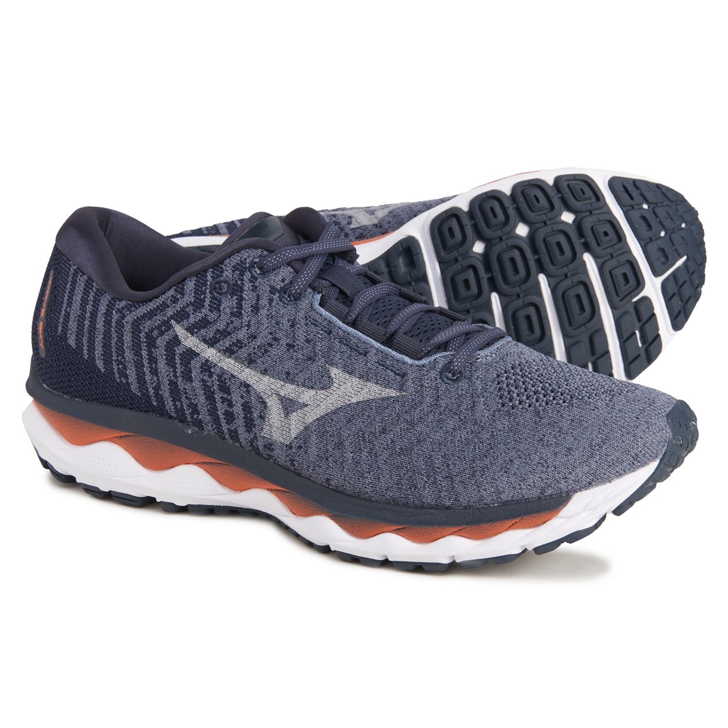 

Кроссовки Mizuno Wave Sky Waveknit 3 Running Flinstone-Vapor, 43 (280 мм)