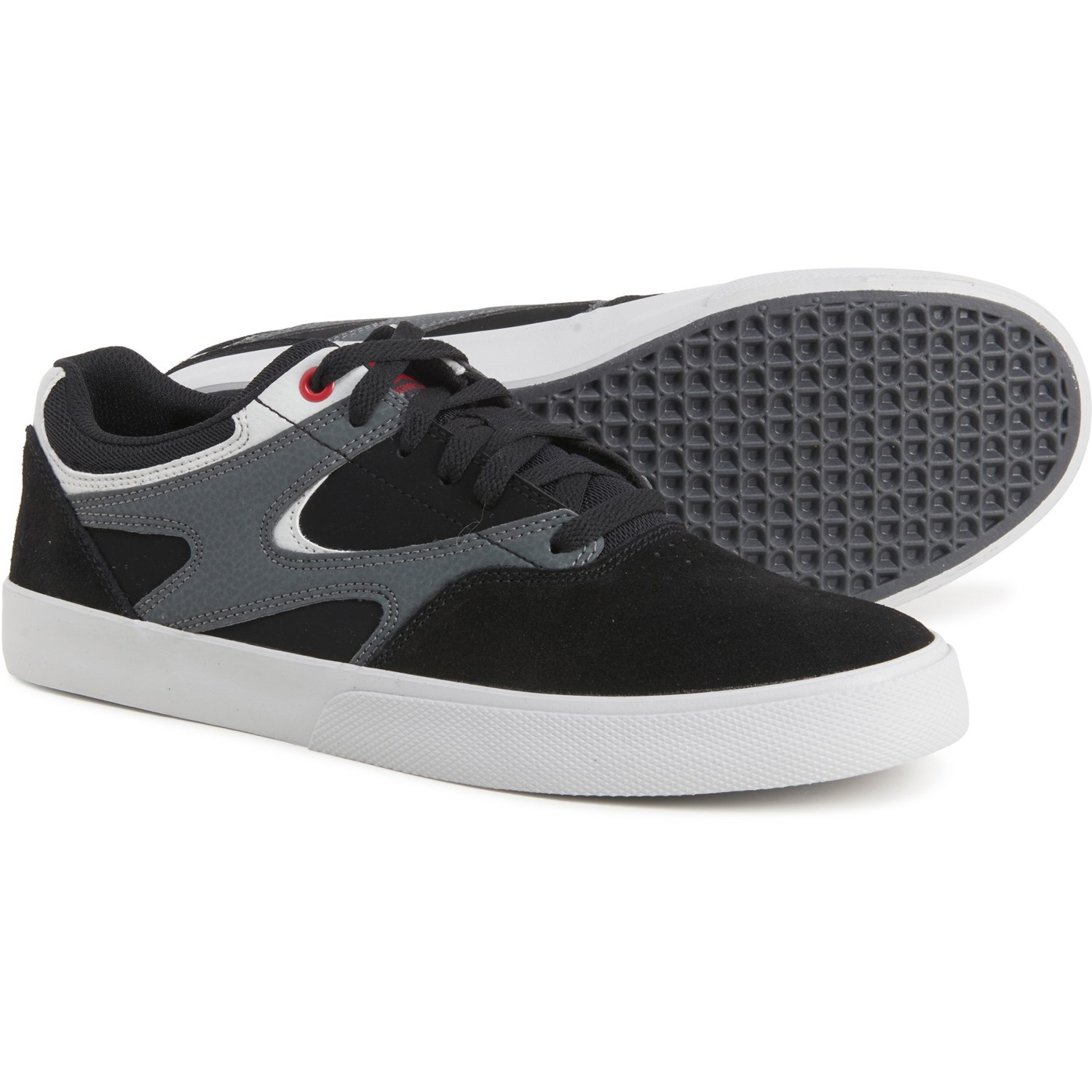 

Кроссовки DC Kalis Vulc - Suede Black/Atl Red/Black, 47 (310 мм)