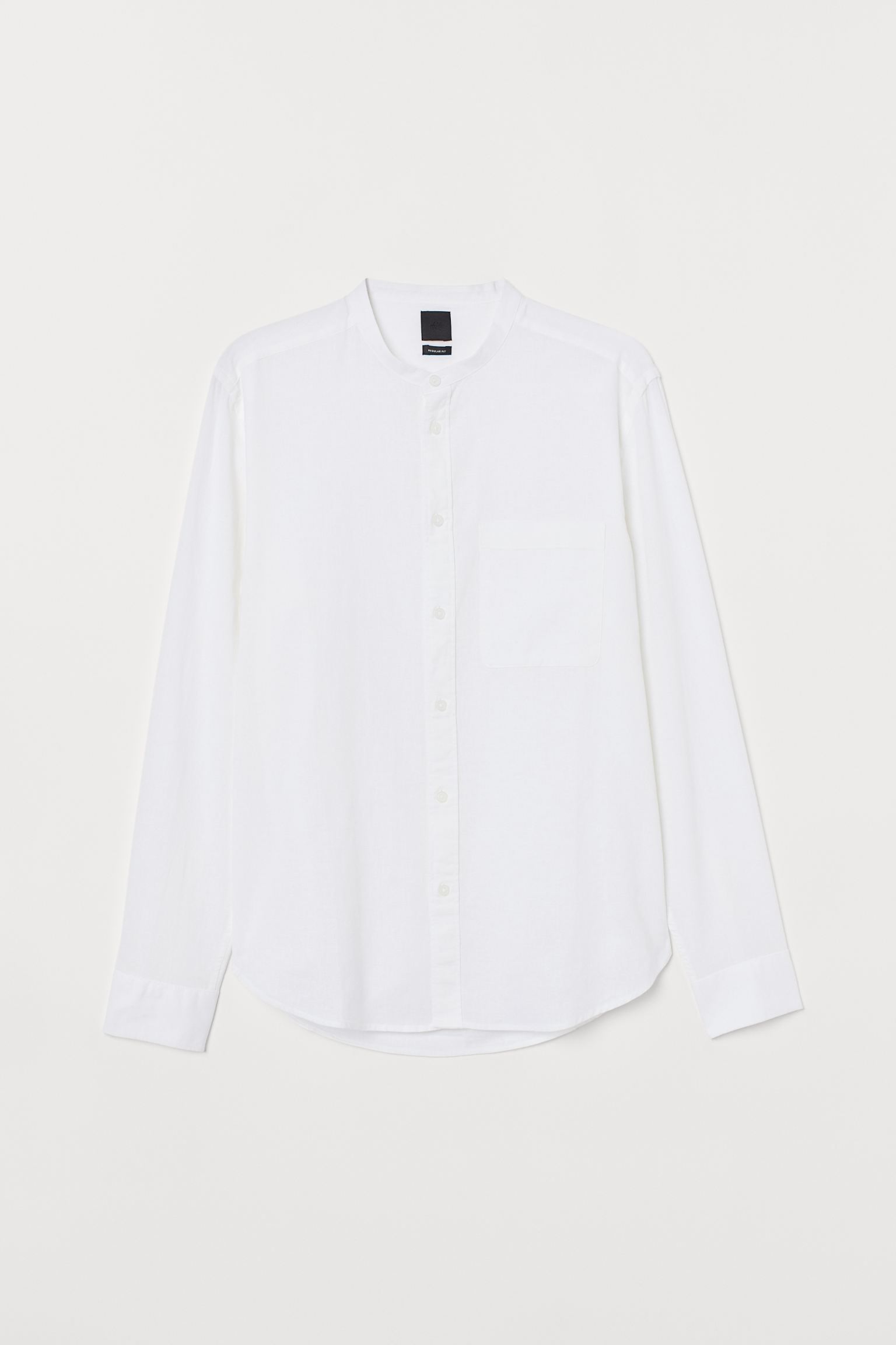 

Рубашка H&M L белый 1127404251