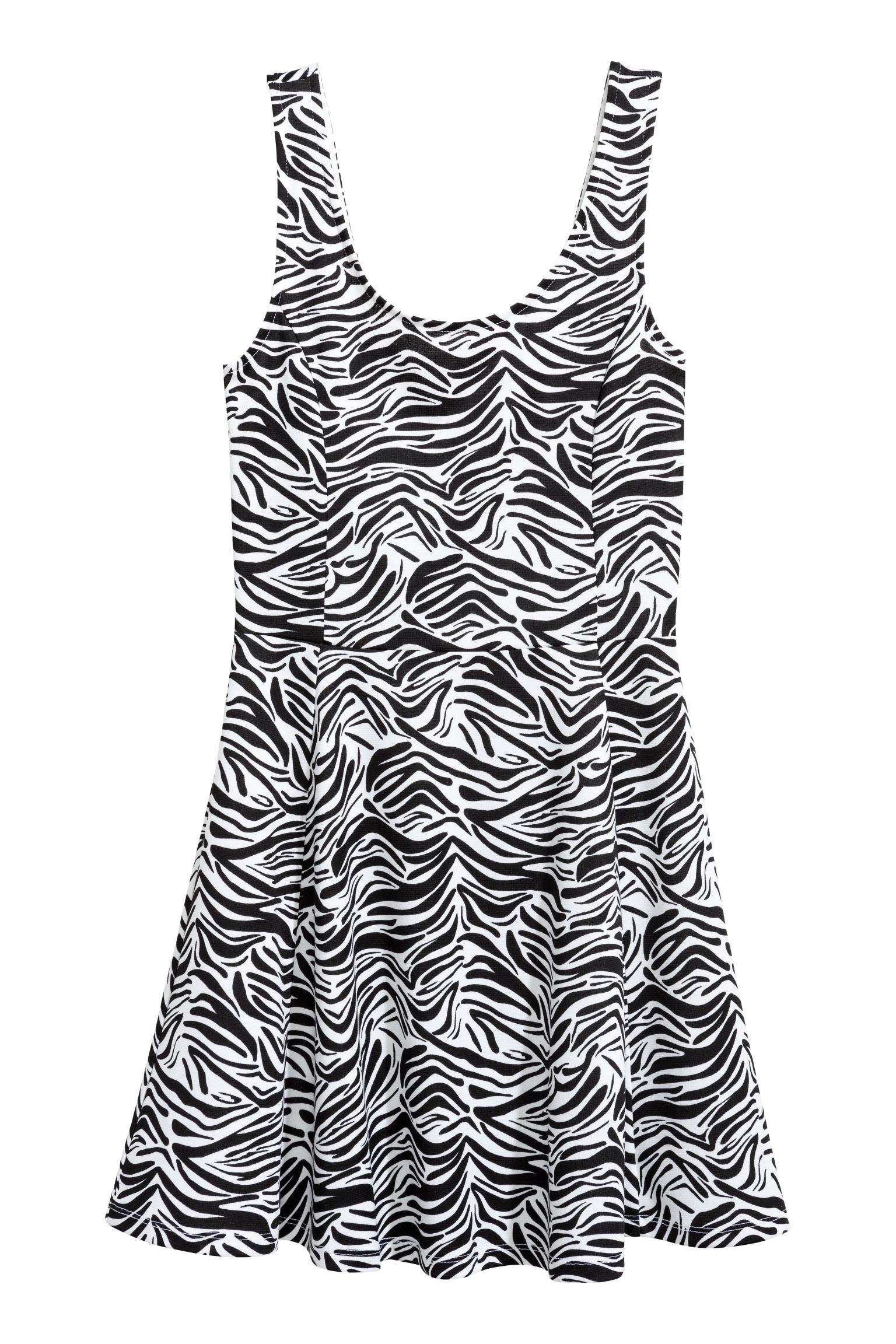 

Платье H&M  черно белый 18044673025, Платье H&M 32 черно белый 18044673025