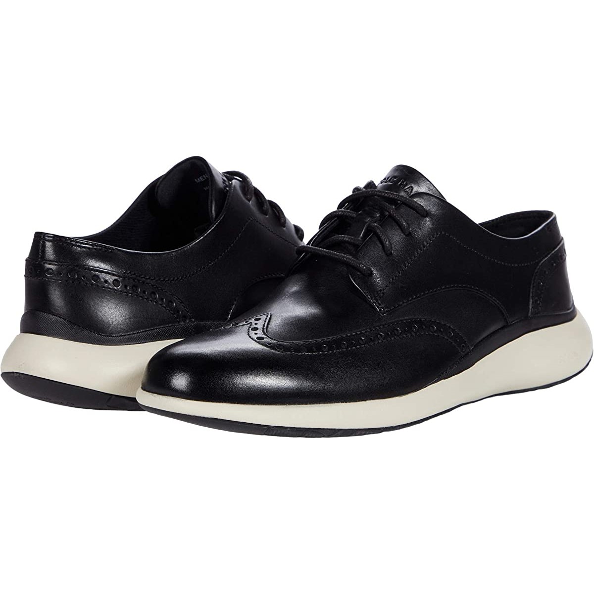 

Туфли оксфорды Cole Haan Grand Troy Wing Oxford Black/Ivory, 45 (300 мм)