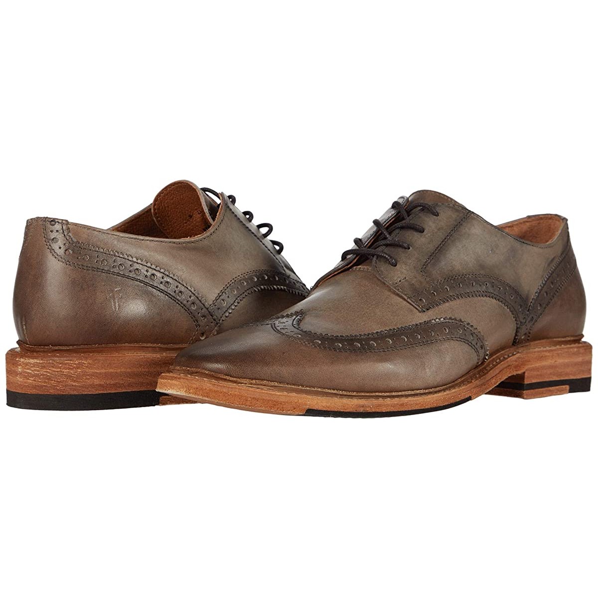 

Туфли оксфорды Frye Paul Wingtip Stone Antique Pull Up, 41 (260 мм)