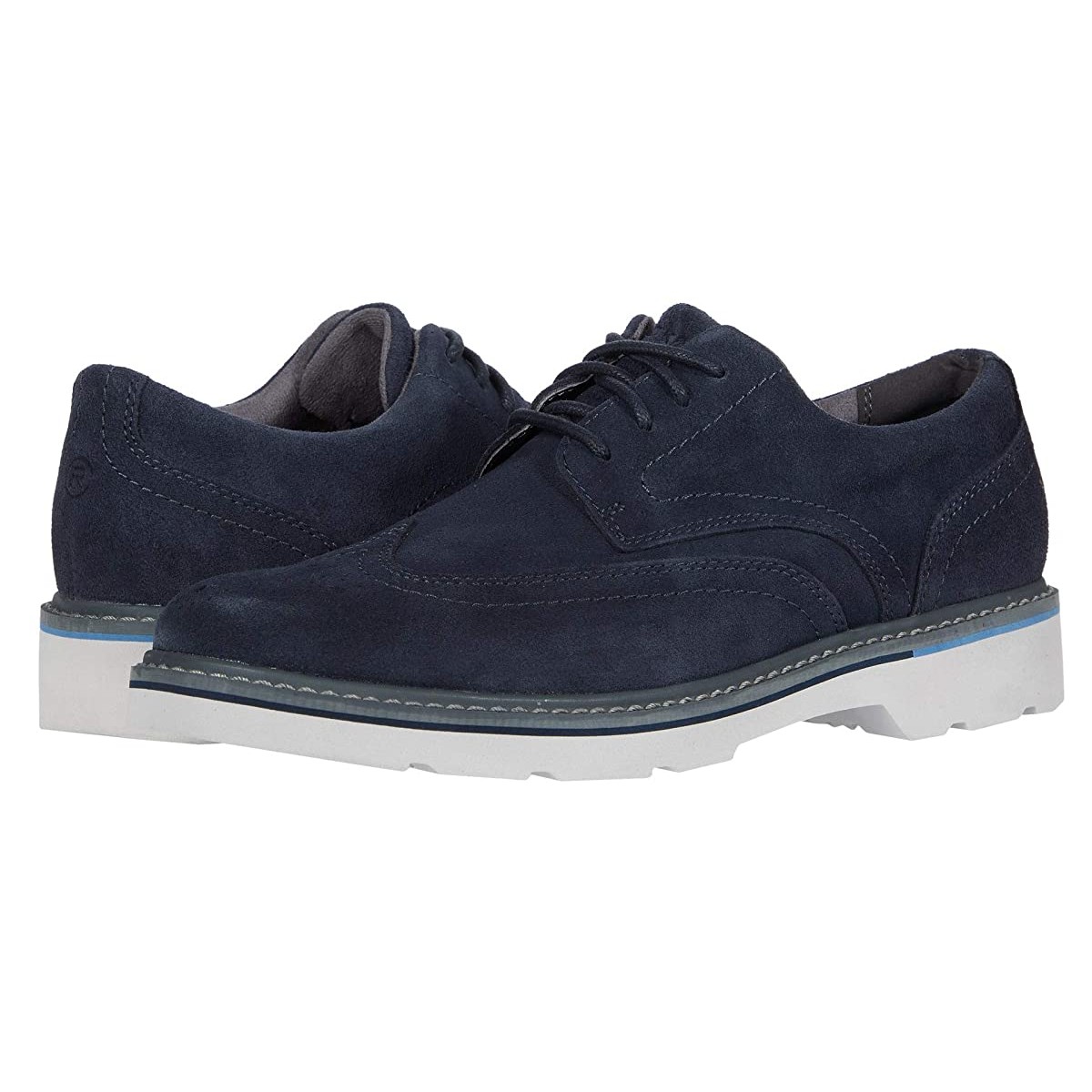 

Туфли оксфорды Rockport Charlee Wing Tip Navy Suede, 40 (250 мм)