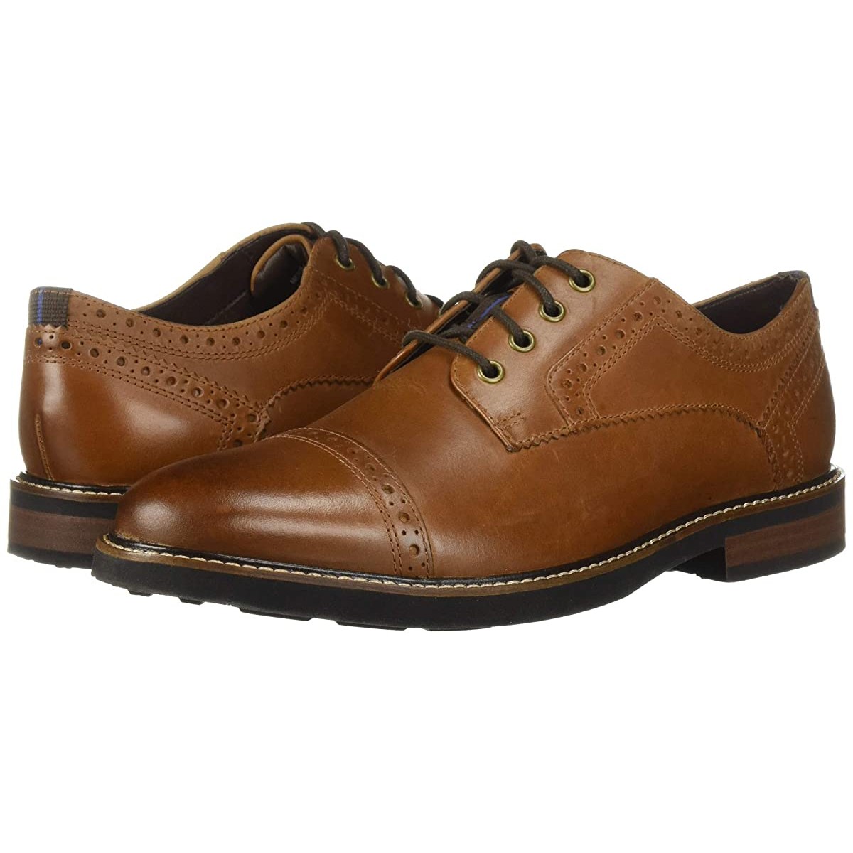

Туфли оксфорды Nunn Bush Overland Cap Toe Oxford with KORE Walking Comfort Technology Tan CH, 44 (290 мм)