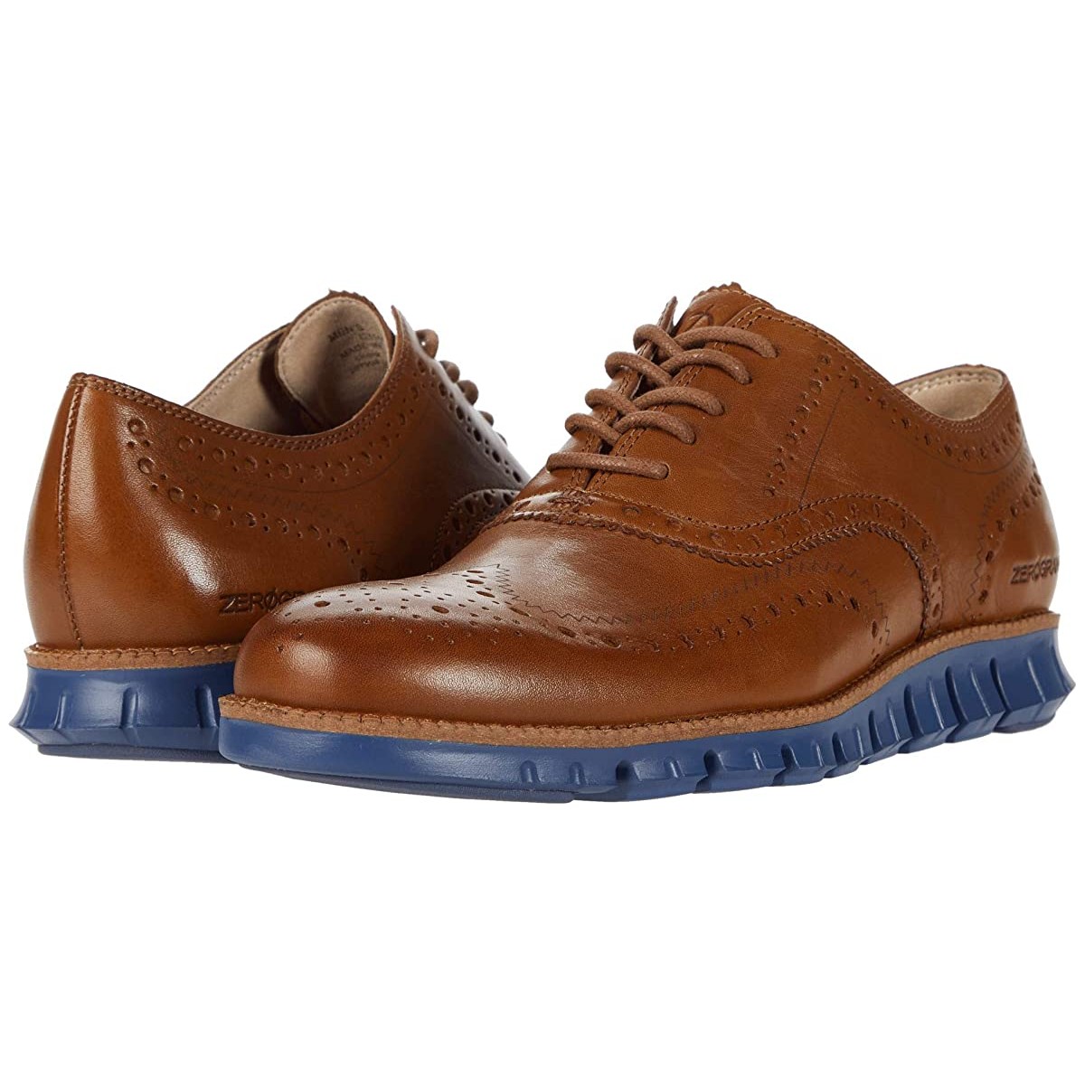 

Туфли оксфорды Cole Haan Zerogrand Wing Tip Oxford Monks Robe Leather/Vintage Indigo, 40 (250 мм)
