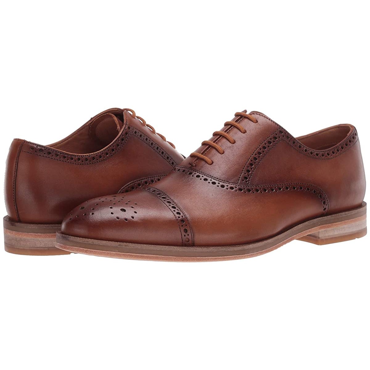 

Туфли оксфорды Clarks Oliver Limit Tan Leather, 45 (295 мм)