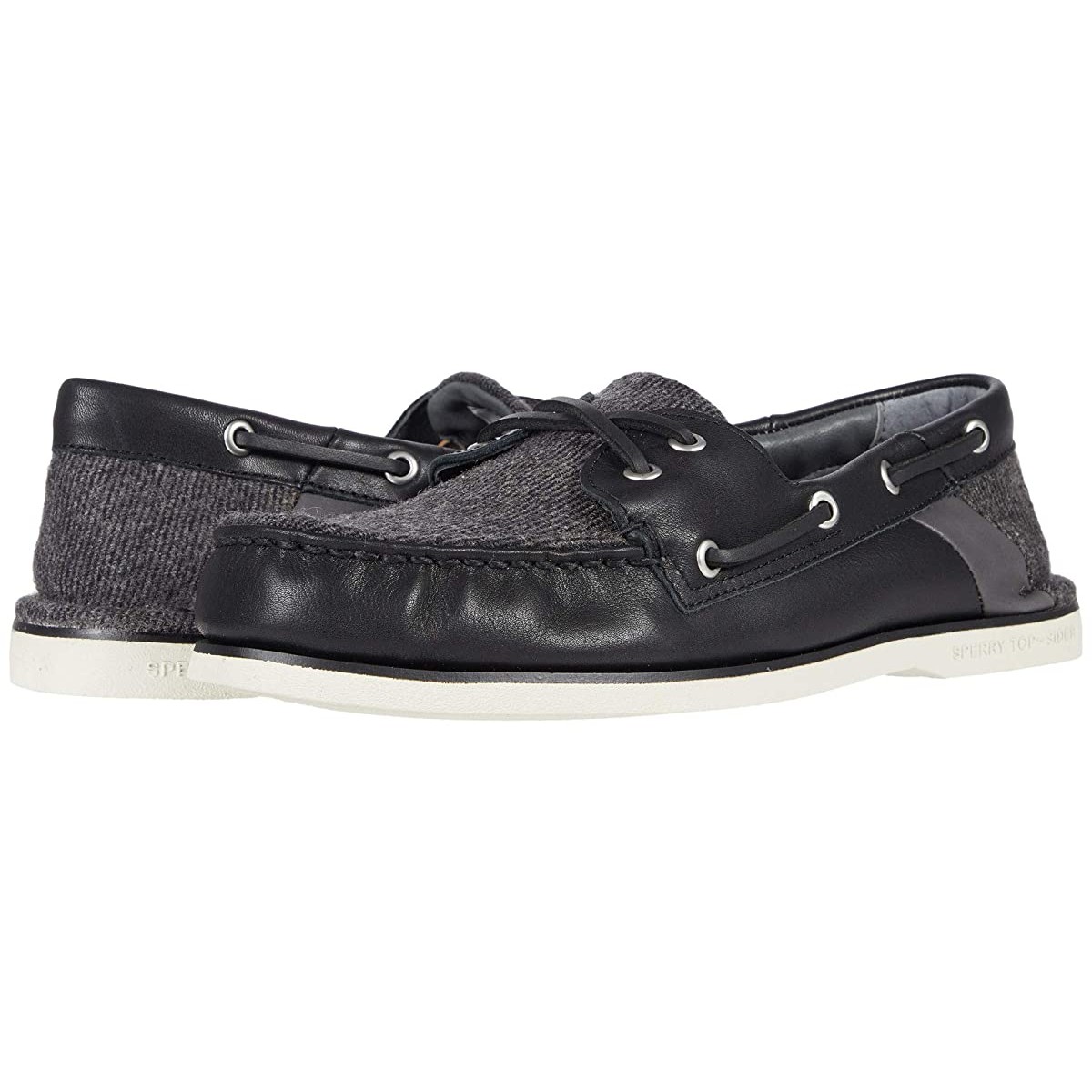 

Мокасины Sperry Gold Cup A/O Cross Lace Tweed Black, 40.5 (260 мм)