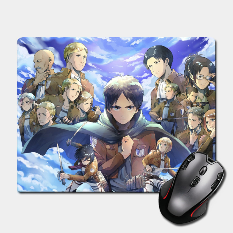 

Игровая поверхность Все персонажи, Атака титанов большой - Attack on Titan 300 х 250 мм (12669)