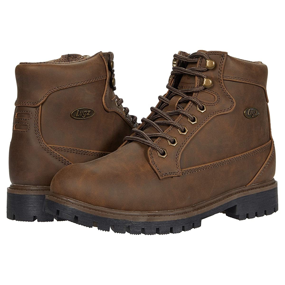 

Ботинки Lugz Mantle Hi Walnut/Black, 41 (260 мм)