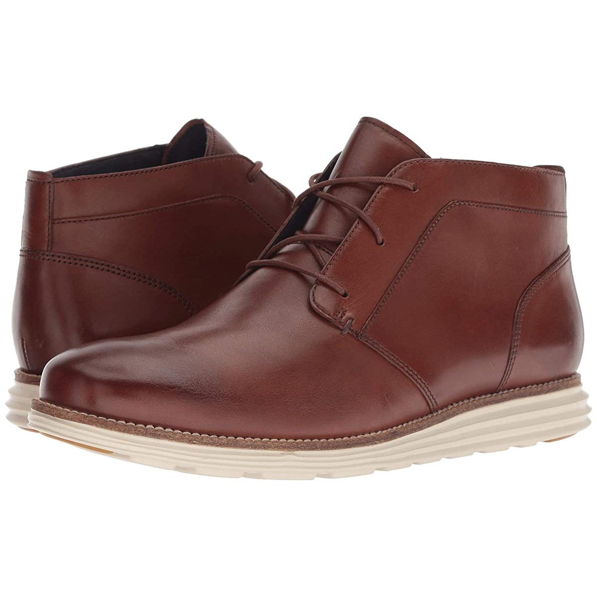 

Ботинки Cole Haan Original Grand Chukka Woodbury Leather/Ivory, 40.5 (255 мм)