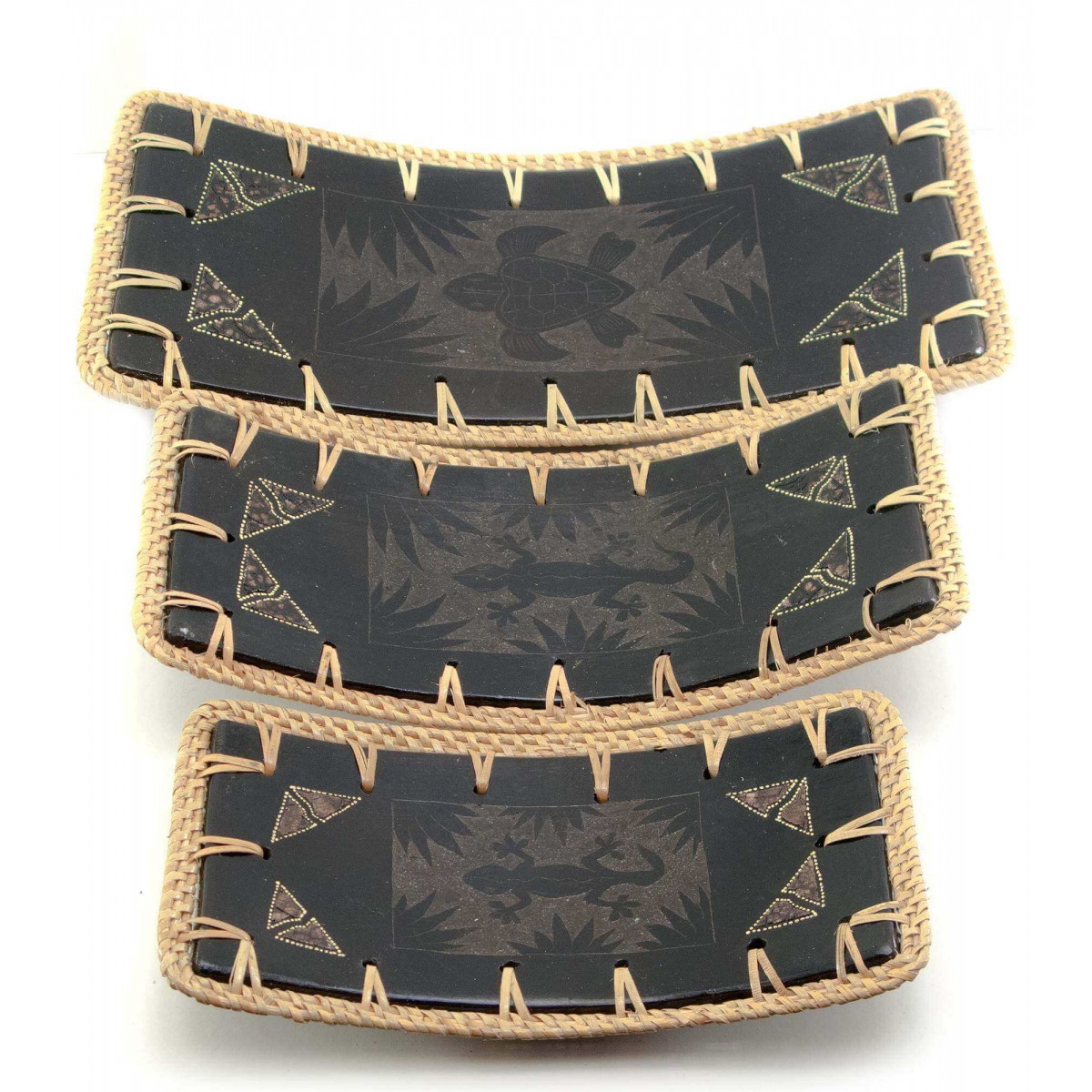 

Блюда терракотовые набор 3 шт (32х16х3 см 26х13,5х3 см 22х12х3 см) 30273