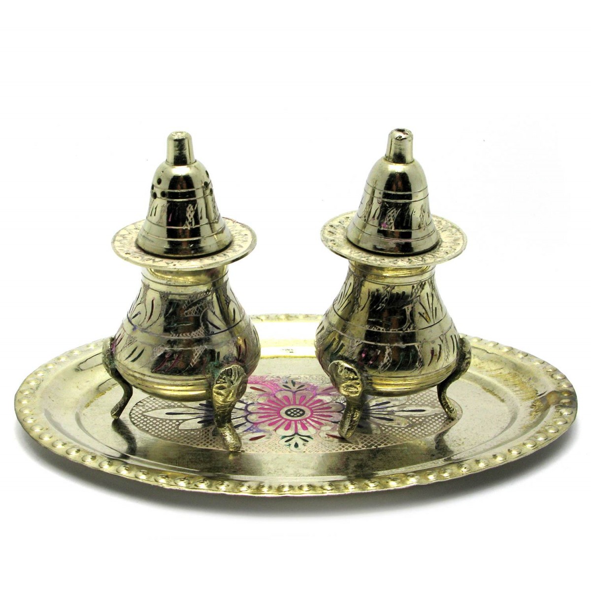 

Солонка ,перечница бронза цветная (н-р 2 шт)(17,5х12,5х9 см) 28322
